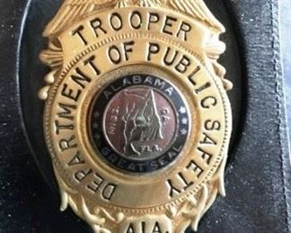 Gregg Palmer was awarded as Honorary Trooper Badge and Card