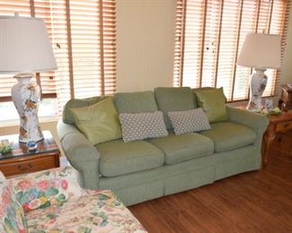 A Pair of Tall Oriental Motif Lamps $56