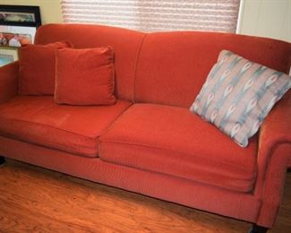 BAUHAUS Velvet Sofa $ 100