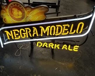 Vintage Negra Modelo Dark Ale neon sign Was $350 Now $295