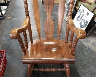 Solid wood Rocking chair $175