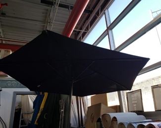 Vintage Guinness 6 sided black fabric patio umbrella 3 available $150 each Shiner Yellow $150 each 2 available Miller Lite 4 sided 1 used $75 (3) New $160 ea