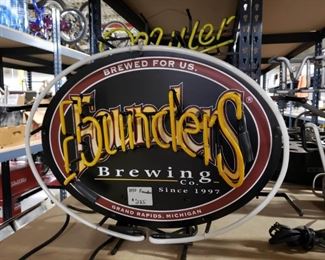 Rare Founders Brewing Neon sign works Was $225 Now $195