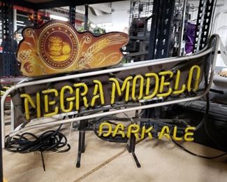 Vintage Negra Modelo Dark Ale neon sign Was $350 Now $295