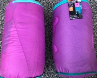 Pair of kids sleeping bags new $25.00