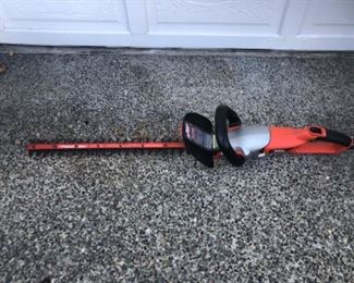 Like new hedge trimmer $30.00