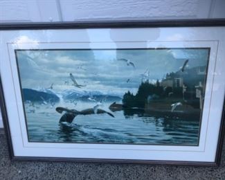 Signed and numbered Michael Sieve Litho $ 80.00