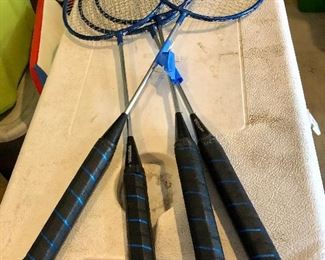 4 badminton rackets (rackets only)
$18.