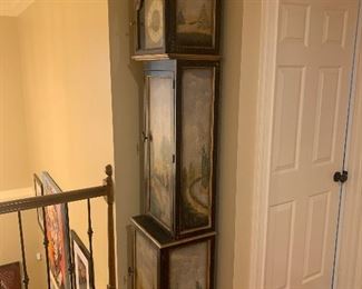 Hand-painted Granfather Clock - $475