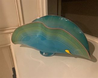 Jennifer Holmes, Handblown glass, signed, $125