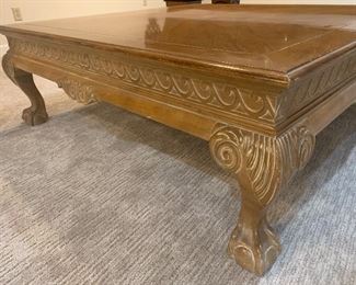 Coffee table, $325