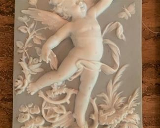 Volkstedt porcelain plaques, set of 4, $250