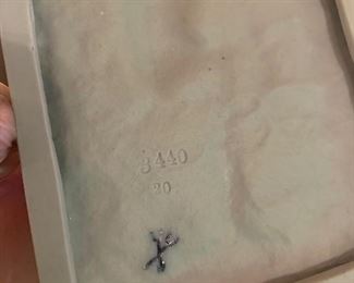 Volkstedt porcelain plaques, set of 4, $250