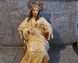  #1 Jesus on throne 7x15.5  $25 Tas-Estate-Sales.com to purchase