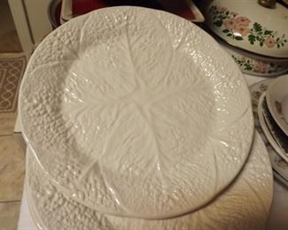 10 inch Cabbage  dinner plates Secia  made in Portugal.  7 total.... $10.00 each