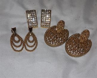 50.  3 set pierce earrings.  $$15.00
