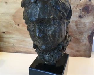 #9 $600 George Carlson bronze bust, title unknown