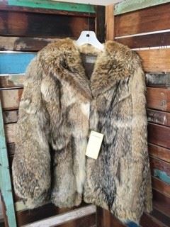 #58 $25 Vintage fox jacket, S