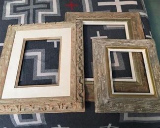 #137 $25/3 Carved Mexican frames