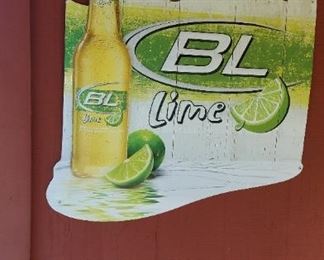 Bud Light lime sign
