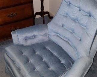 Vintage blue chair
