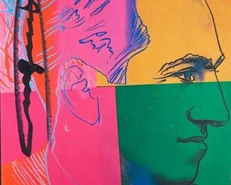 Andy Warhol - Hand signed Screenprint George Gershwin