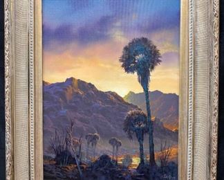 Dale Terbush  original oil on canvas painting.