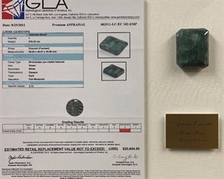 Large Emerald 516 cts - Priced to sell