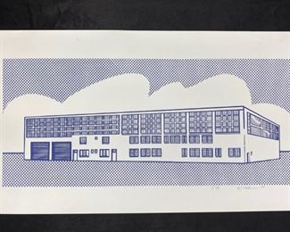 Roy Lichtenstein Signed and dated 1969 Lithograph 