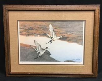 Charles Beckendorf signed & number lithograph 