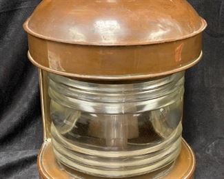 Large 19th century Ships Lantern Starboard 