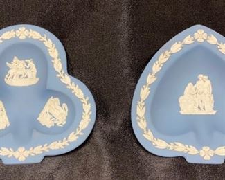 Set of (2) Wedgwood Trays Dated 1954