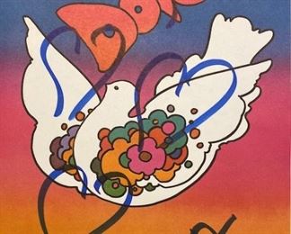Peter Max  Love Dove