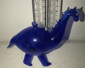 Mouth Blown Glass Ornament, the tail is broken $10