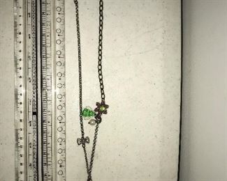 Betsey Johnson Owl Necklace $10