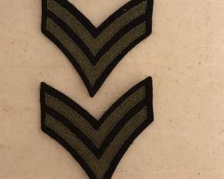 3 military patches $7