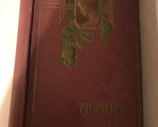 Antique Photo Album $12
