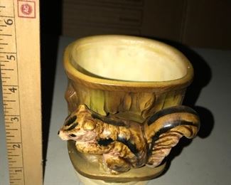 Squirrel Planter/vase $8