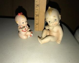Two Kewpie Figurines $10