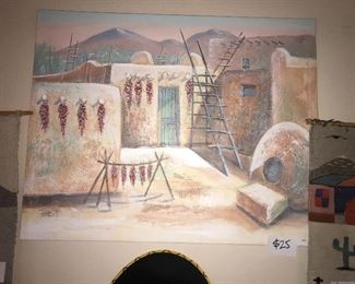 LARGE ORIGINAL ARTWORK 
ARTIST "THERESA" 