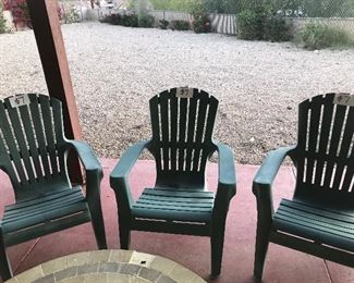 ARMED PATIO CHAIRS $7 EACH