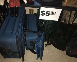 SUITCASES $5 EACH