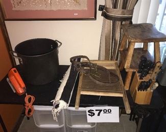 ALL ITEMS ON TABLE $7 EACH.  