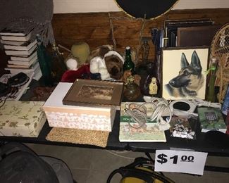 ALL ITEMS ON TABLE $1 EACH