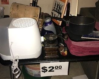 ALL ITEMS ON TABLE $2 EACH