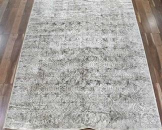 8'X11' Sam'S International Silvertone Area Rug