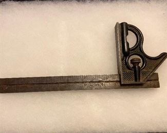 Vintage CI Square Ruler - $10