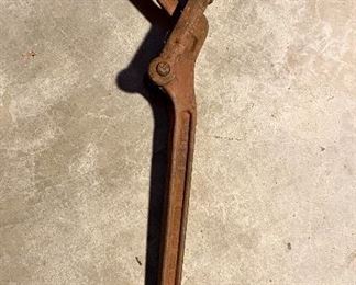 Vintage fence stretcher - $15
