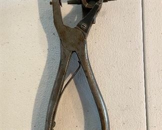 Vintage Leather Hole Punch - $8
