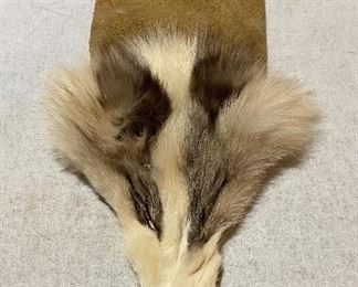 Rendezvous Mountain Man Fox Head Pouch $30